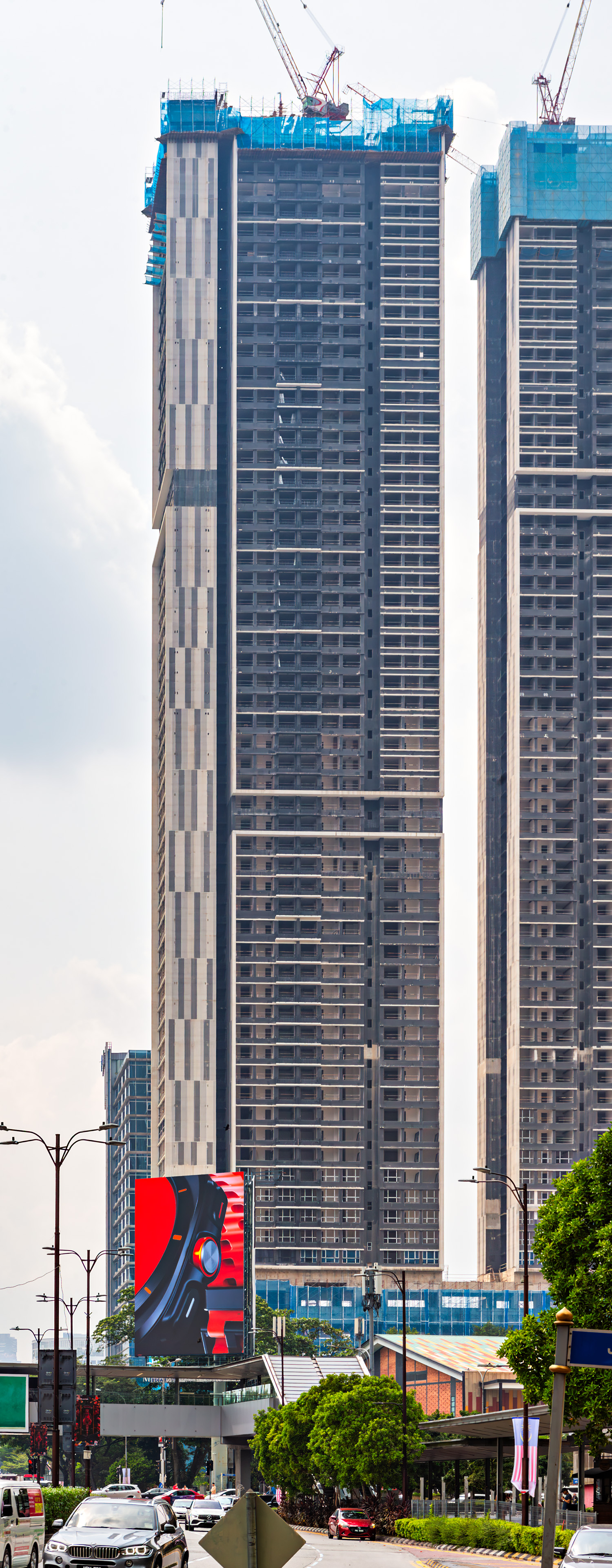 Skyline Embassy - Aurum Tower, Kuala Lumpur - View from the west. © Mathias Beinling